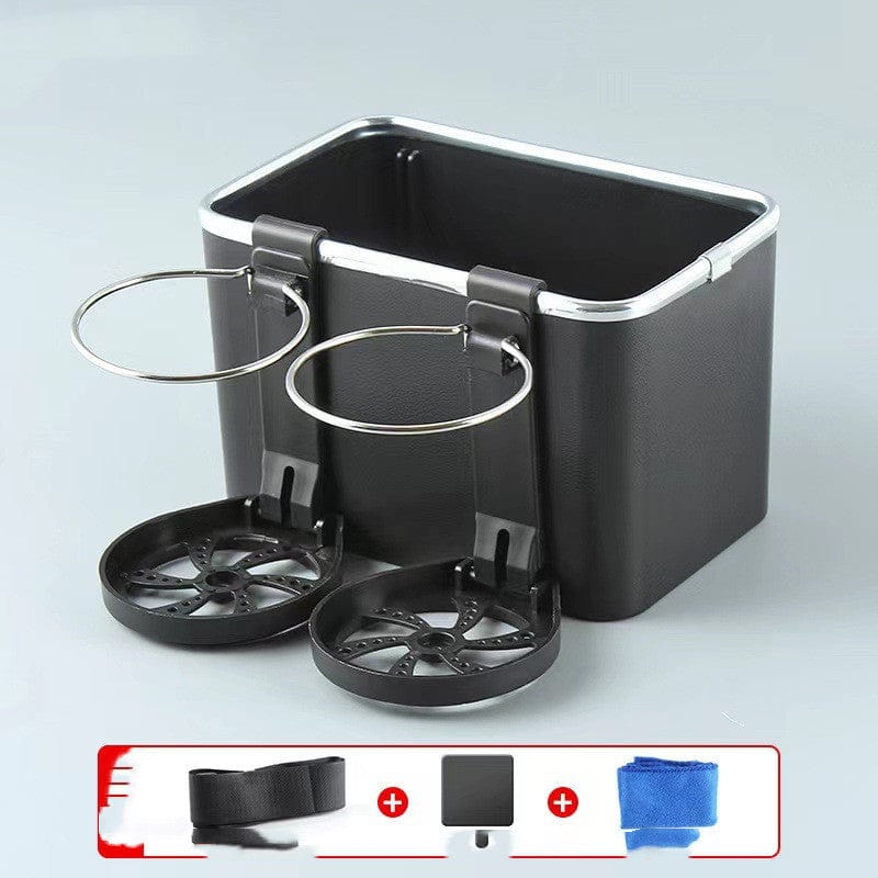 Car Tissue Storage Box Multifunctional Single And Double Cup Holder