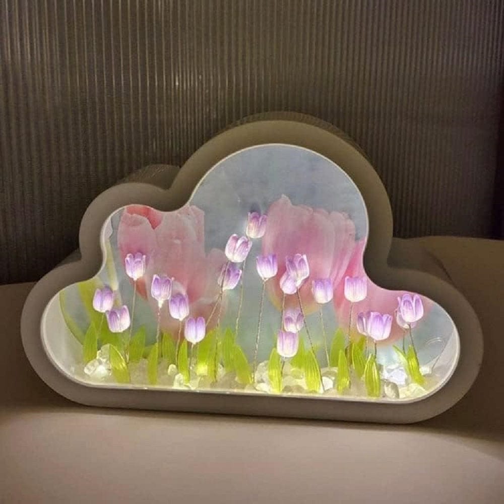 The Tulip Cloud Mirror