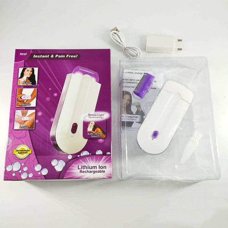 Induction Lady Epilator Laser Painless Hair Removal Device