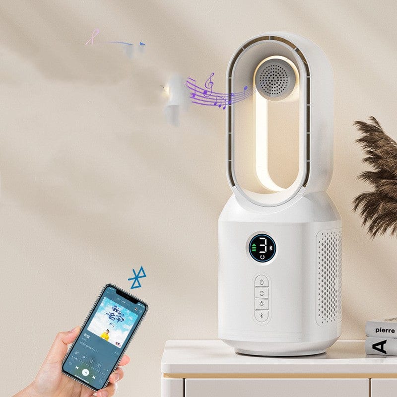 New 2023 Tower Fan with Bluetooth Speaker - SoundFlow