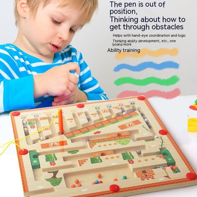 EduPlay Magnetic Maze - Struggling to Keep Your Child Engaged Without Screens?