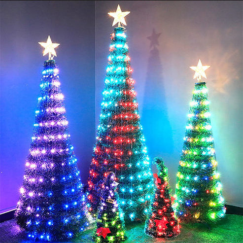 GlowGadget Christmas Magic Lights with Bluetooth App & Remote Control ...