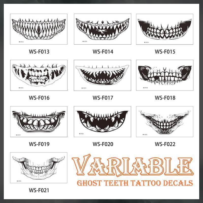 MonstroInk Temporary Tattoo Stickers - Buy 5 Get 5 Free