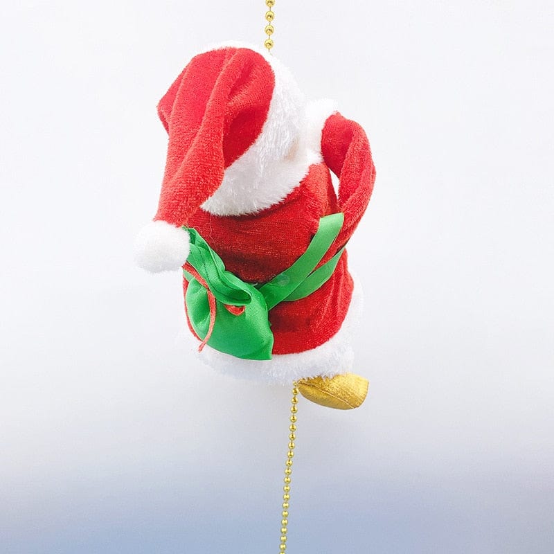 Climbing Santa Decorative Figurine