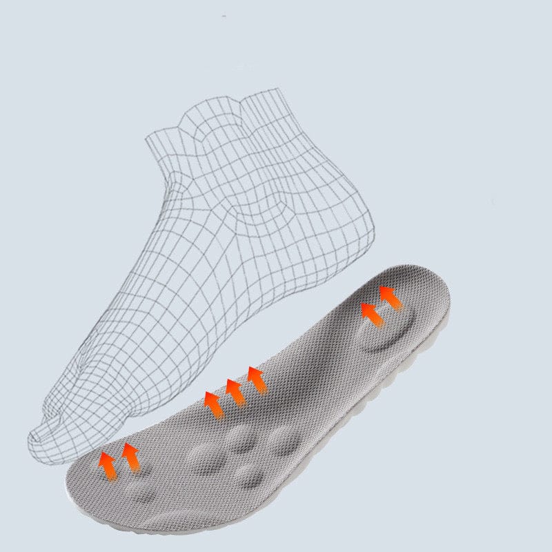 Walking on Clouds: The Ultimate Comfort of Our Pillow-Inspired 4D Insole