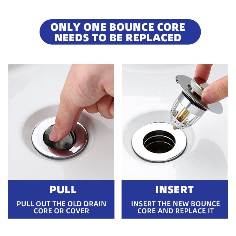 Stainless Steel Pop-Up Bounce Core