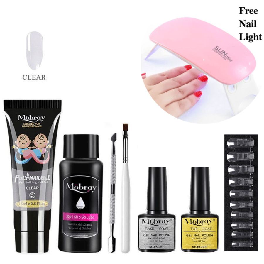 Glam up Your Nails in No Time with our Nail Extender Set!